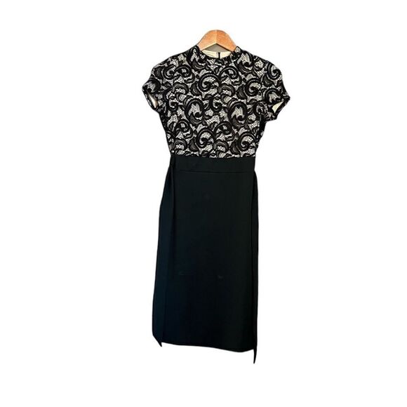 NWT! Quiz clothing short sleeve dress with lace top - Picture 14 of 14